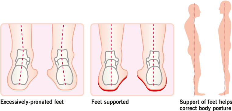 Pronation Illustrations